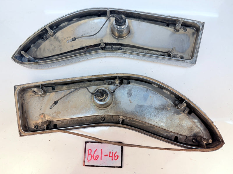Vintage OEM 1958 EDSEL Pair of RH LH INSIDE TAILLIGHT 58 B61-46