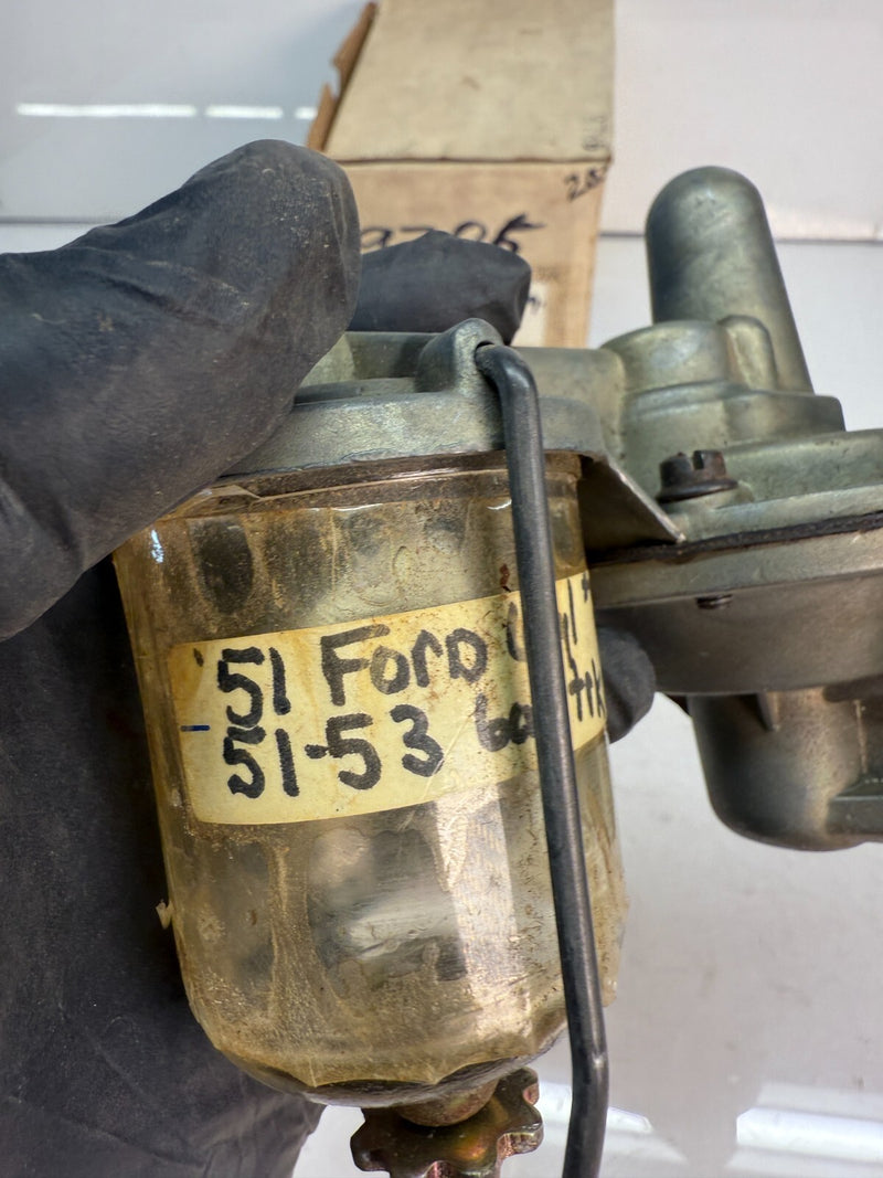 NORS 1951 - 1953 Ford Truck 6CYL FUEL PUMP L HEAD ENGINE 9786 51 52 53 F-17