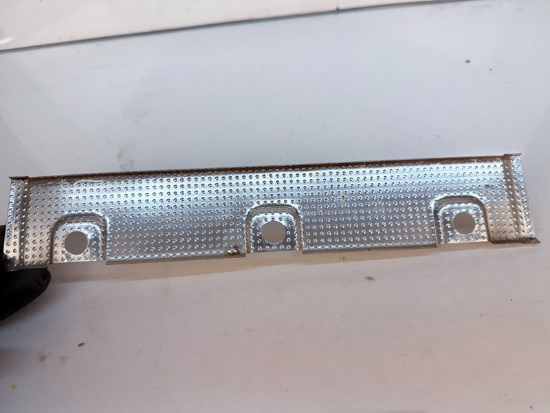 OEM 1960 Chevy Impala Aluminum Dash Trim Molding Panel Plate Glove Box B66-57