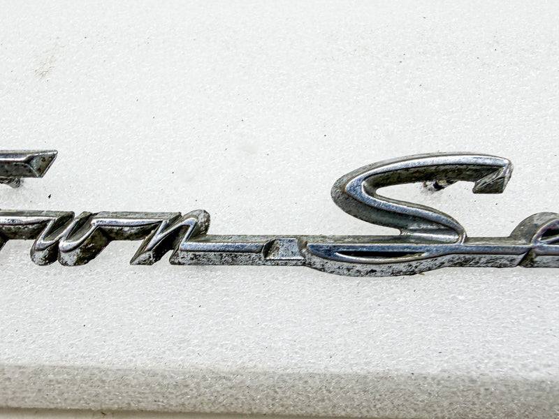 OEM 1955 FORD TOWN SEDAN QUARTER SCRIPT EMBLEM BN-7325622-A E10-56