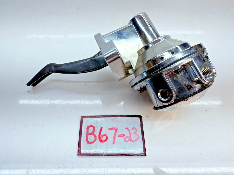 Ford Windsor 289 302 351 Mechanical High Flow Chrome Fuel Pump Mustang B67-23