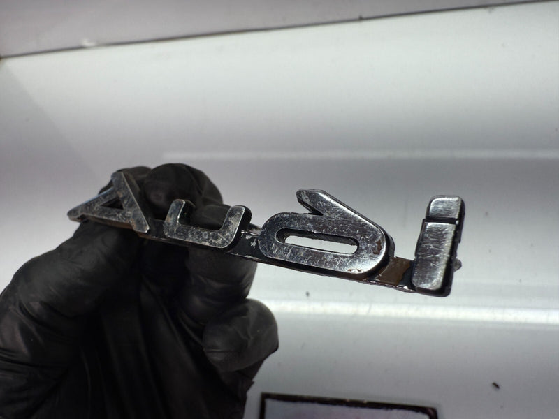 Vintage OEM 1968 - 1976 Audi Trunk Emblem #803853687 69 70 71 72 73 74 B32-124