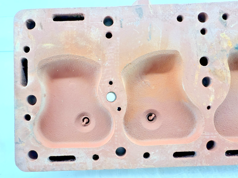 OEM Jeep Willys CJ2A CJ3A L-134 Cylinder Head MB? GPW? L134 640161 W4 WWII U1B-1