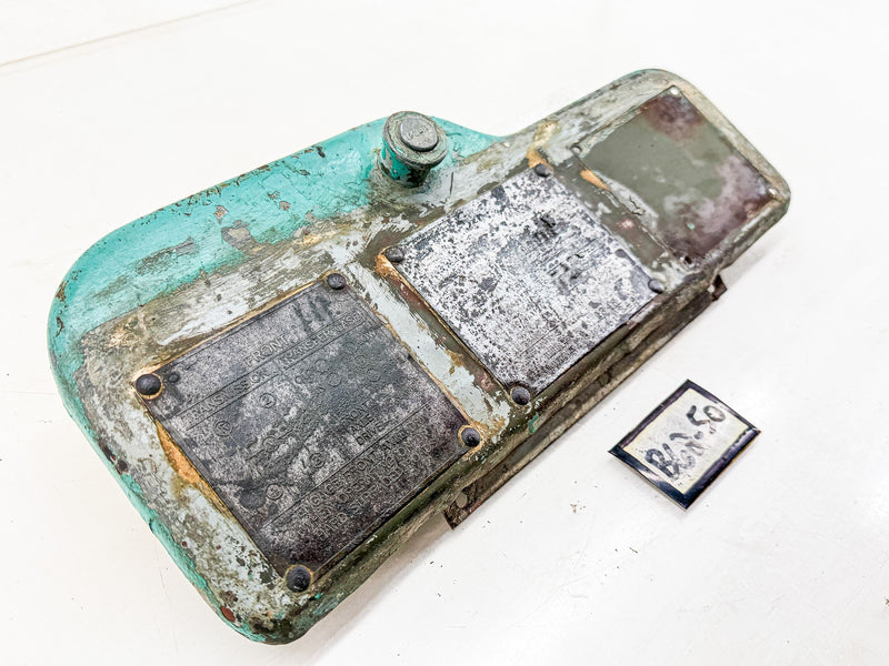 Original 1942 FORD GPW WWII JEEP GLOVE BOX DOOR with 2 DATA PLATES G503 B62-50