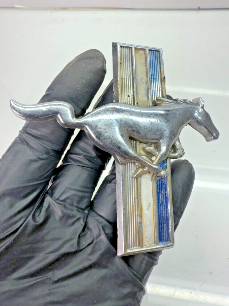 OEM 1964 - 1968 Ford Mustang RH Fender Emblem Tri Bar C4ZB-16C229 B32-136