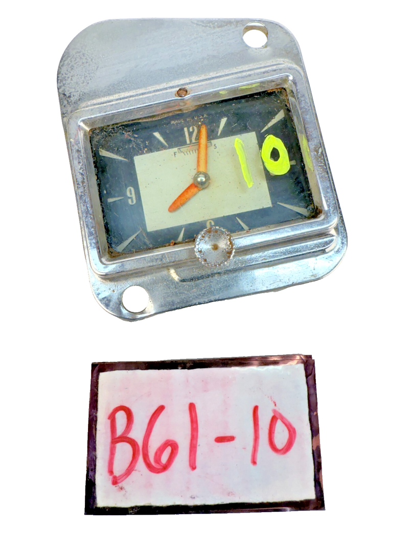 VINTAGE OEM 1954 Ford Crown Victoria Dash Clock 54 B61-10
