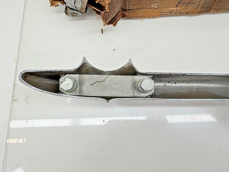 Original NOS Chevrolet Accessory 1951 1952 Chevy REAR BUMPER TRUNK GUARD U3B-65