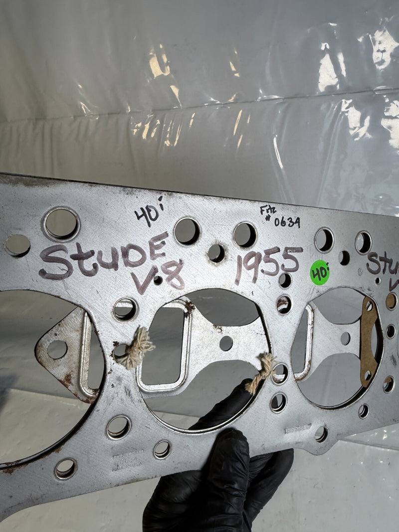 NOS VINTAGE FITZGERALD HEAD GASKET STUDEBAKER 1955 V8 6100-S 0634 B54-31