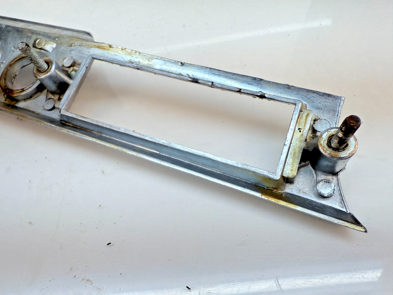 Vintage Lighter Wipers Chrome Dash Panel Part # CB17520 754706 B64-9