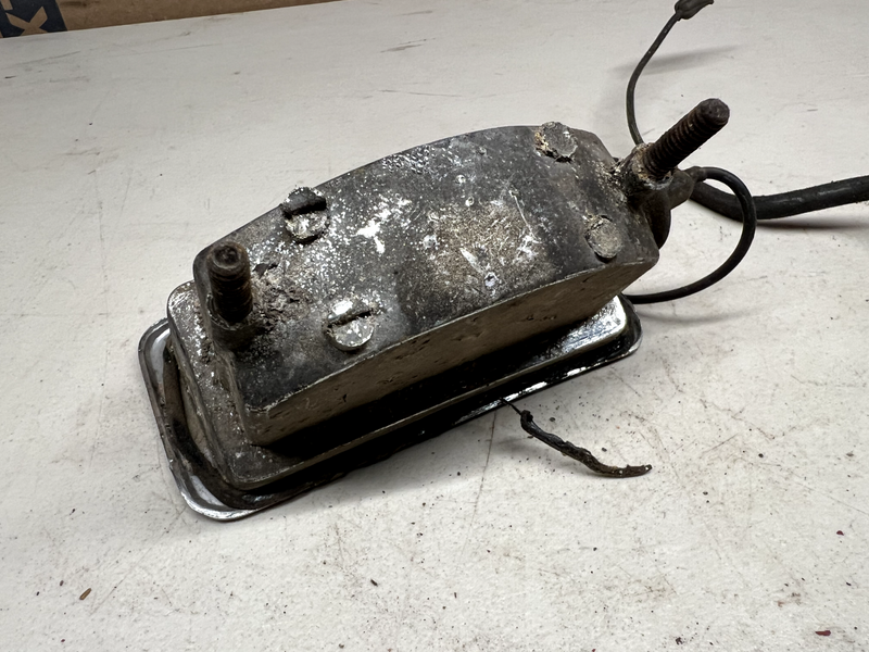 FORD THUNDERBIRD REAR BUMPER BACKUP LIGHT HOUSINGS 1961-1963 OEM U1C-B9-4