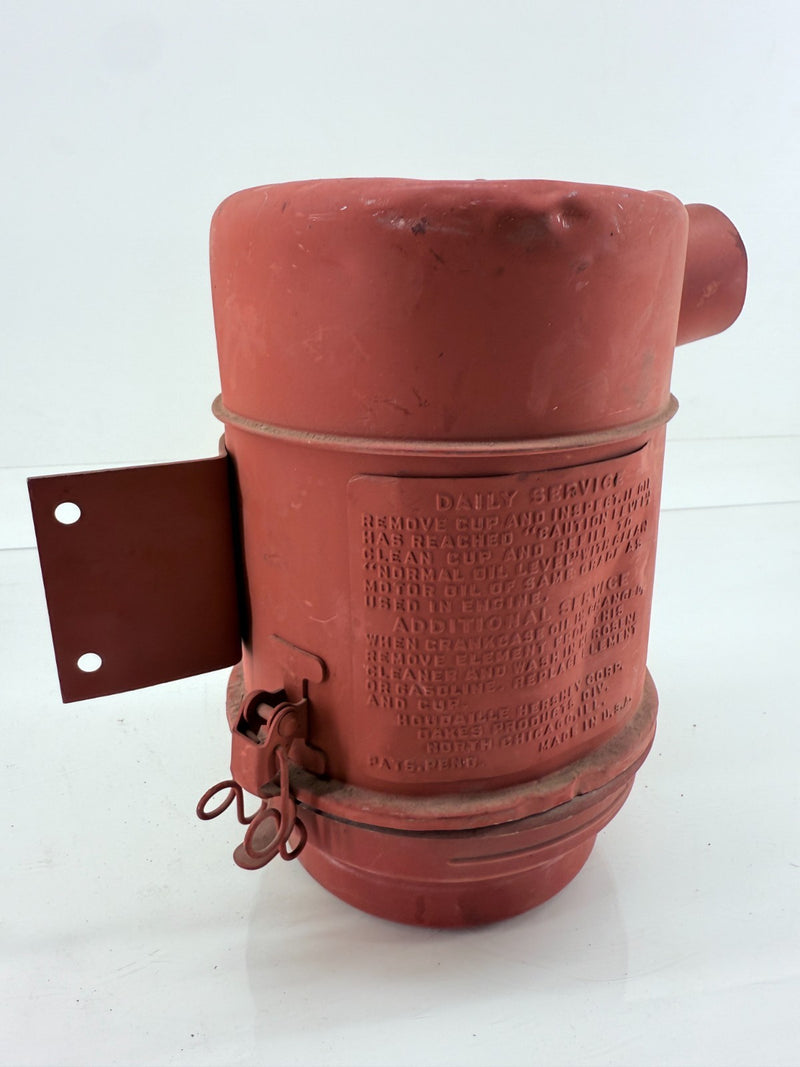 OEM WWII Willys MB Ford GPW Jeep M38 CJ2A G503 Oil Bath Air Cleaner Type-2 C34-5