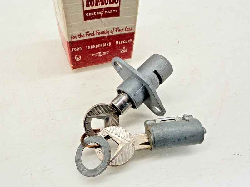 NOS 1963 - 1964 FORD GALAXIE Lock Set (Keys & Tumblers) C30Z-7143507-A C56-26