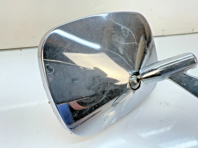 Vintage Side Exterior Mirror Rat Rod Universal Chrome 60412-412 B67-5
