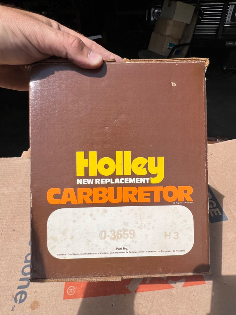 **NOS** 1968 Corvette Holley Tri Power 3x2 Carburetor **3659** 4056 68 69 NIB