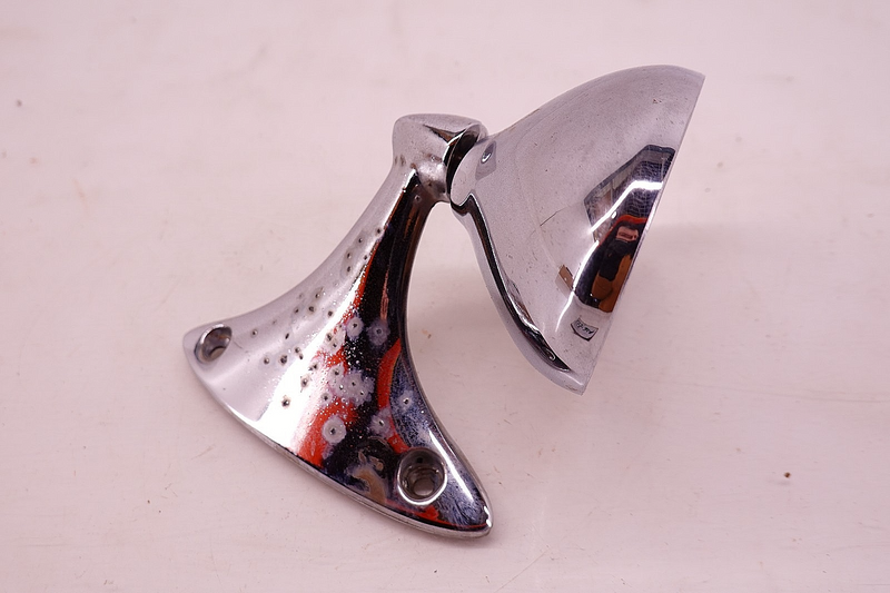 OEM AMC Drivers Left Hand Exterior Door Side View Chrome Mirror 3657578 C53-24