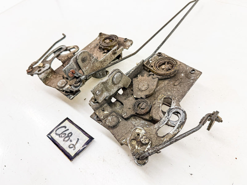 OEM 1964 - 1966 FORD FALCON MUSTANG DOOR LATCH PAIR LH RH C78-2