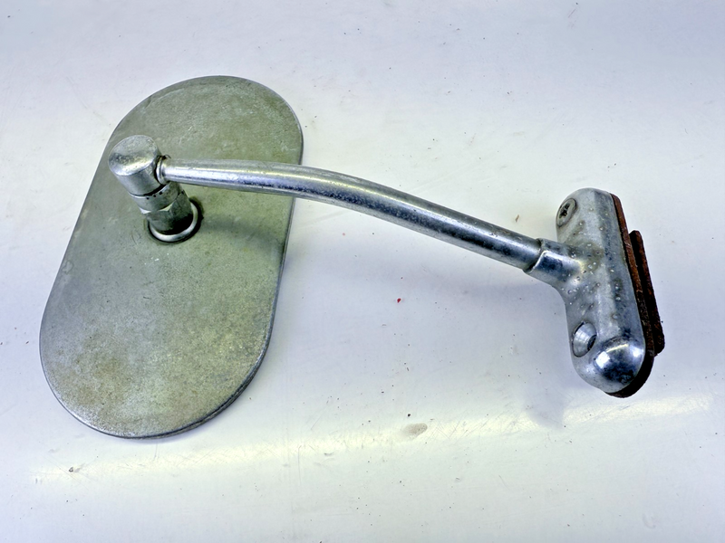 Vintage Accessory Yankee 6" Chrome Clamp on Truck Side View Mirror C27-22