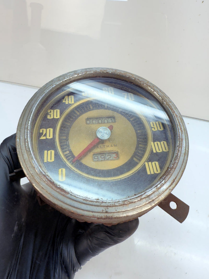 RARE OEM 1942 FORD MERCURY SPEEDOMETER 110 MPH B75-31