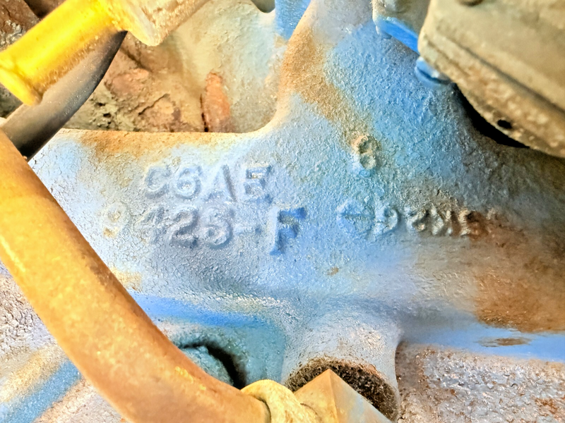 1966 Ford Galaxy 390 FE 2bbl Intake Manifold C6AE-9425-F Carburetor C60F U3B-29