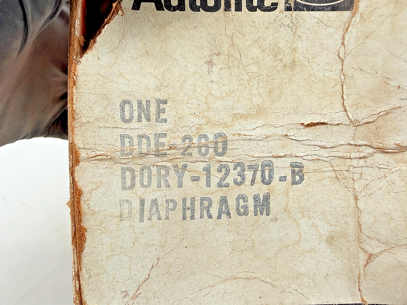 NOS 1970 1971 Ford Pinto Mercury Capri Diaphragm DDE-260 D0RY-12370-B C68-3