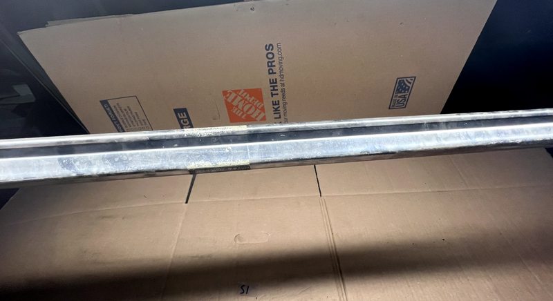 OEM 1963 FORD GALAXIE 500 & XL 2 DOOR LOWER DOOR MOLDING LEFT SIDE TRIM S1-22