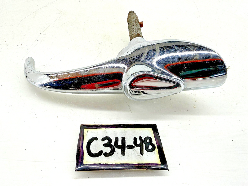 Vintage 1942 - 1946 1947 Chevrolet Aero Rear Trunk Handle Pontiac Chevy C34-49