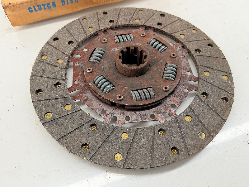 NOS 1957 - 1963 Ford F100 F250 F350 Truck 223 6cyl Clutch Disc B7C-7550-A C59