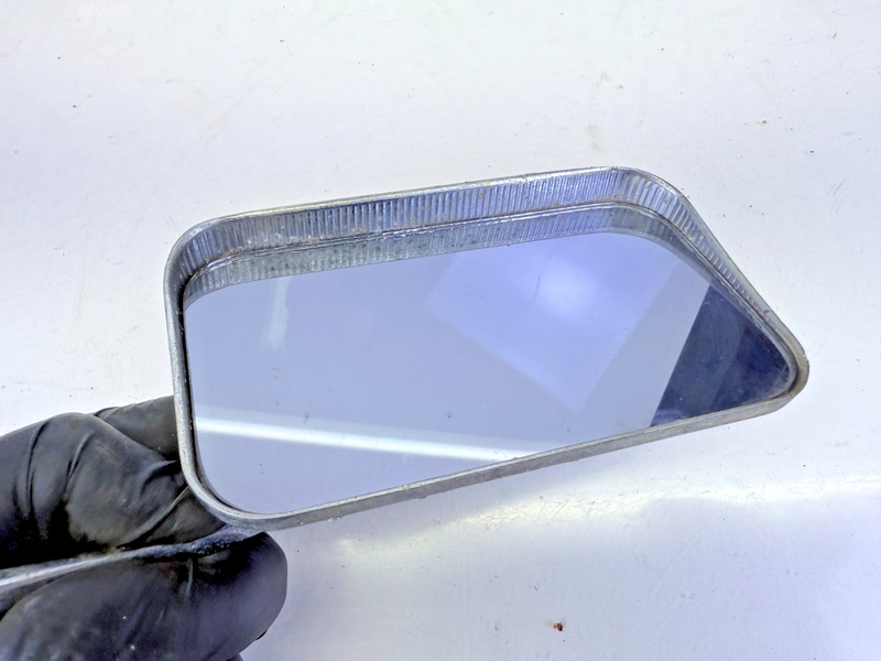 Vintage Accessory 5" Chrome Clamp on Truck Side View Mirror C27-26