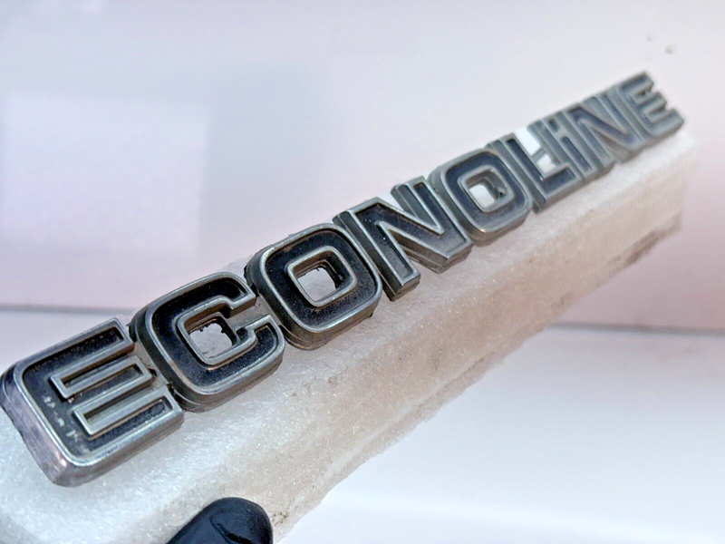 OEM 1975-1980 Ford Econoline Rear Quarter Panel Emblem Badge D5UB1125632 B32-155