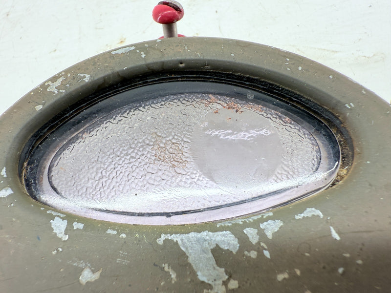 OEM 1950's Kaiser Willy M38 MC Jeep Rear Stop Light Turn Signal Lens Cover C40-4