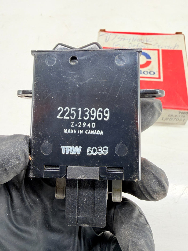 NOS GM 1982 1983 Cadillac Rear Defog Switch 10156199 C56-34