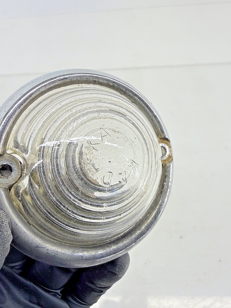 Vintage OEM 1955-1963 WILLYS Parking Lamp Light BEZEL Glass LENS KADH 21689 C49