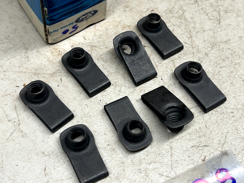 NOS Extruded U Nuts 5/16"-18 Screw Size GM Ford 379831-S 45268-S2 1494258 B28-50