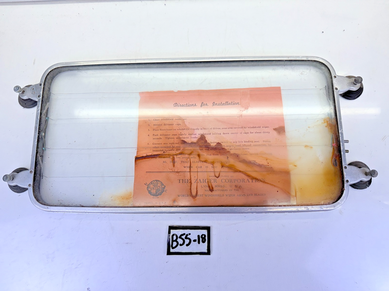 Vintage NOS Zaiger Rear Window Accessory Defroster Custom Hot Rod Ford GM B55-18