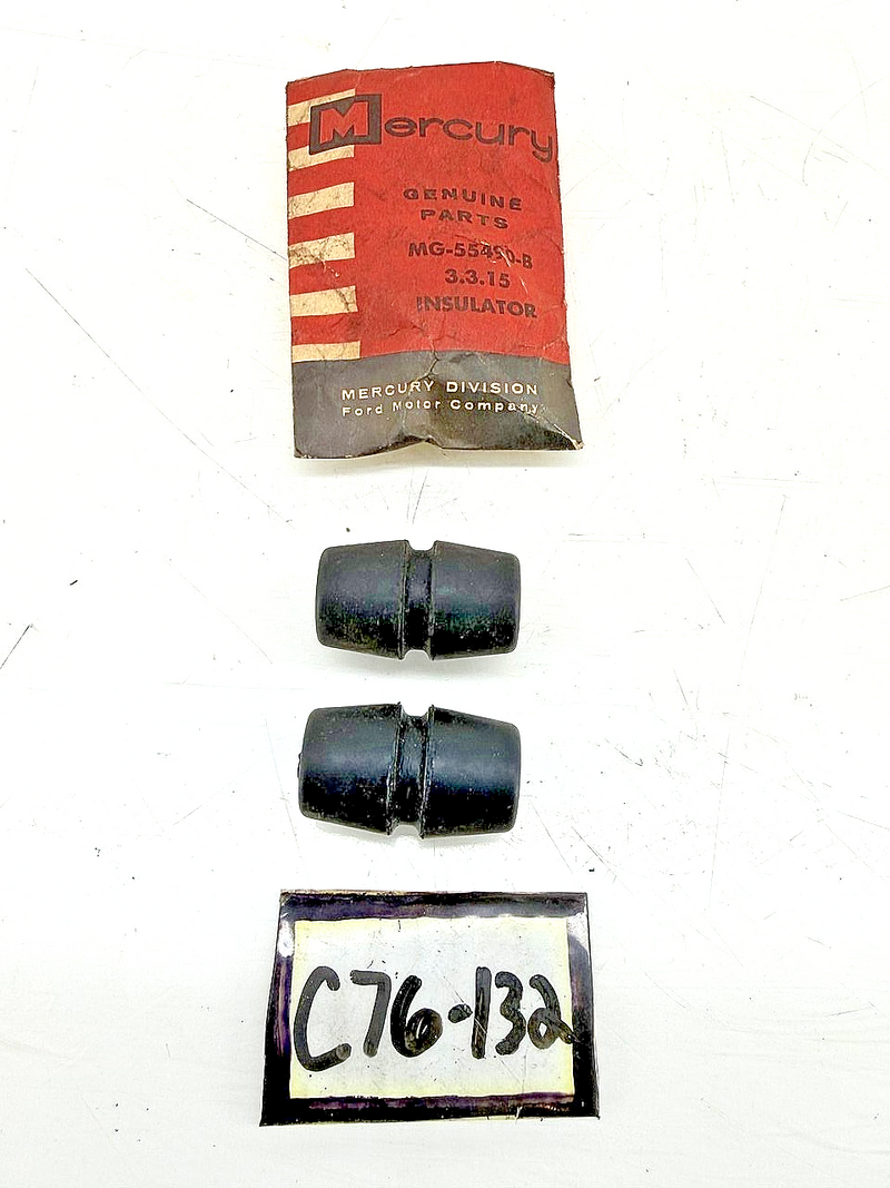 NOS 1957 Mercury Insulator Lower Suspension Stabilizer Sway Bar MG55490B C76-132