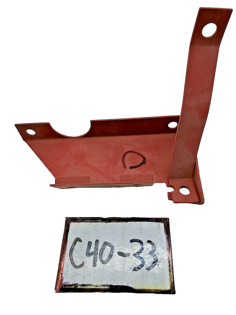 OEM Ford GPW Jeep Willys MB CJ M38 Air Cleaner Mounting Bracket "F" Mark C40-33