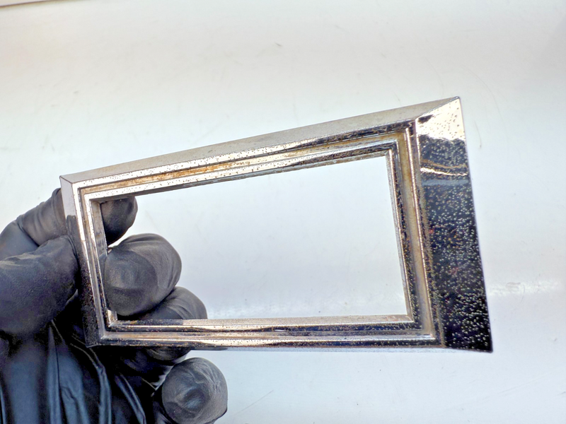 OEM 1968 CAMARO NOVA SS CORVETTE GM CHROME SIDE MARKER LIGHT BEZEL 3927459  E5-8