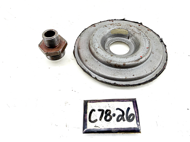OEM 1957 FORD OIL FILTER CONVERSION PARTS B7A-6882-A C78-26