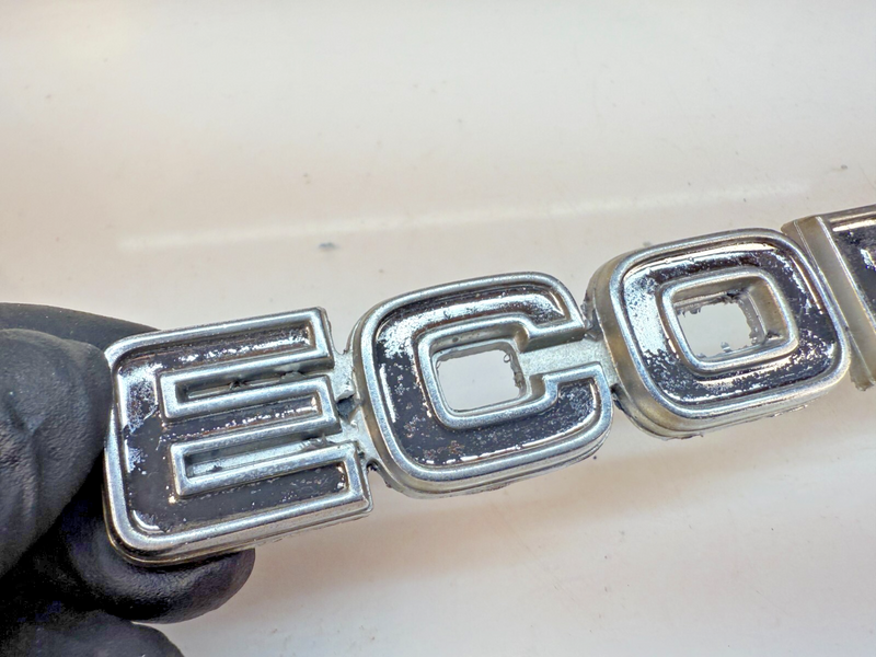 75 - 80 Ford OEM D5UB-1125632-A Econoline Van Rear Quarter Panel Emblem B32-281