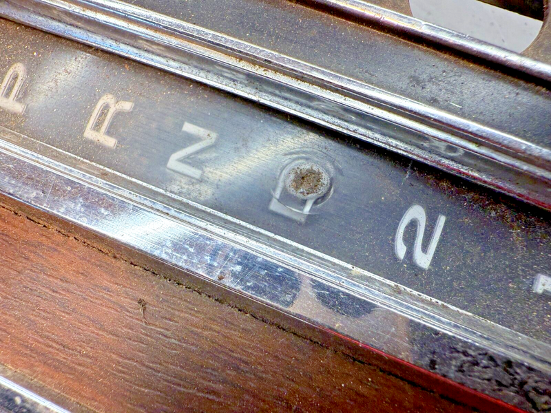 OEM 1969 1970 DODGE SUPERBEE PLYMOUTH ROAD RUNNER AUTO CONSOLE TOP 2589849 B44-7