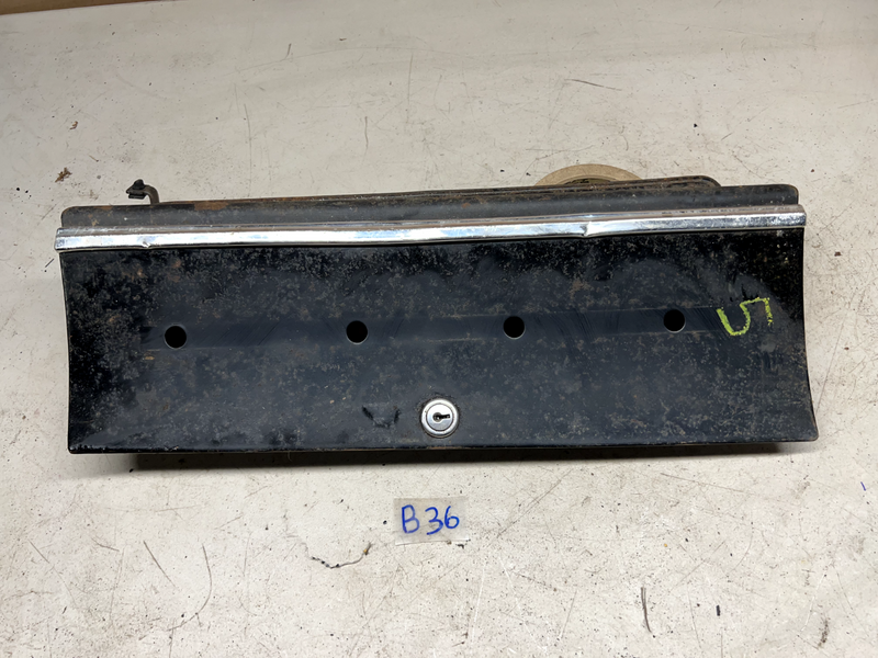 1965 1966 Chevy Impala Glove Box Door Hinge Emblem Belair glovebox 65 66 B36-5