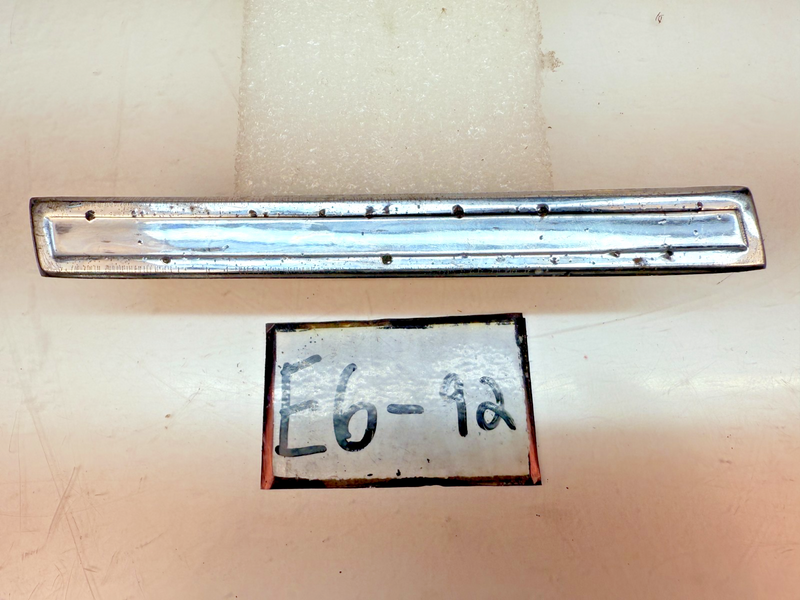 OEM 1960 Chevrolet Impala #7 Left Front Fender Chrome Molding Trim Louver E6-92