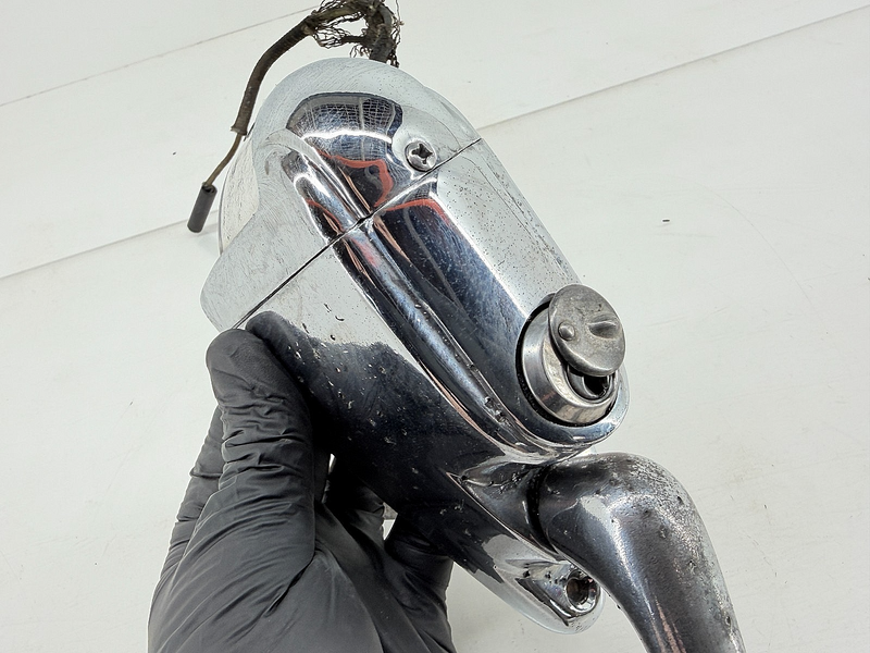 1946 1947 1948 Dodge Plymouth Chrysler Desoto Trunk Handle w/ Light & Glass Lens