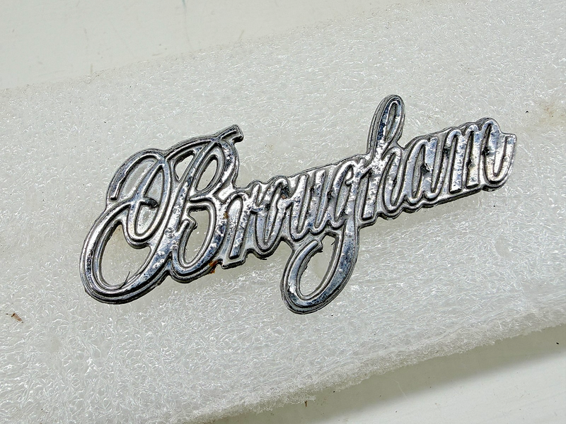 OEM 1980 - 1985 Cadillac Brougham Script Emblem 20082807 E9-23