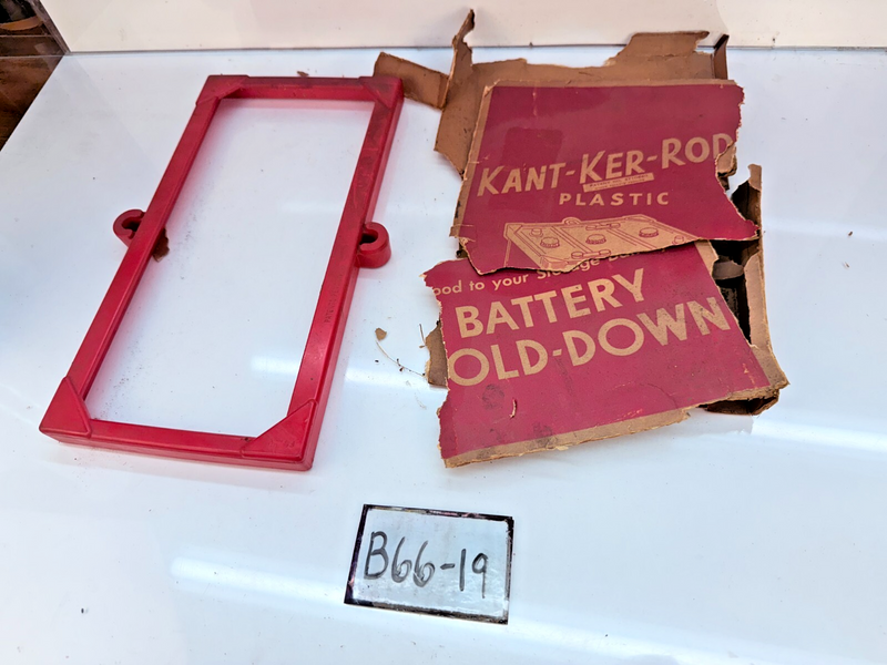 NOS  Kant-Ker-Rode Battery Hold Down Van Brode Milling B66-19