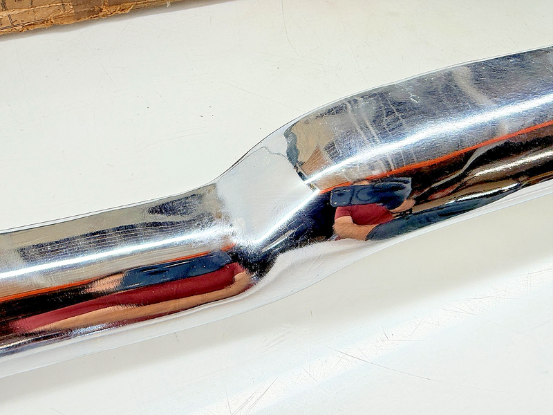 Original NOS Chevrolet Accessory 1951 1952 Chevy REAR BUMPER TRUNK GUARD U3B-65