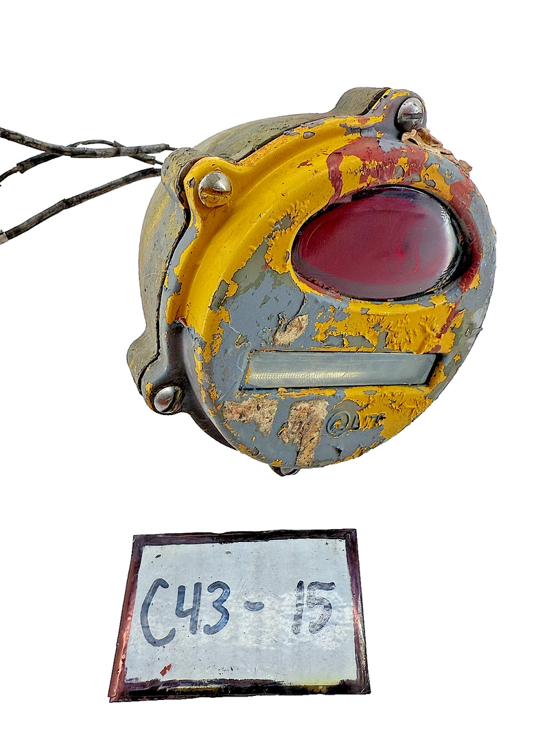 OEM WWII AUTOLITE Military Blackout Tail Light Willys MB Ford GPW Harley C43-15