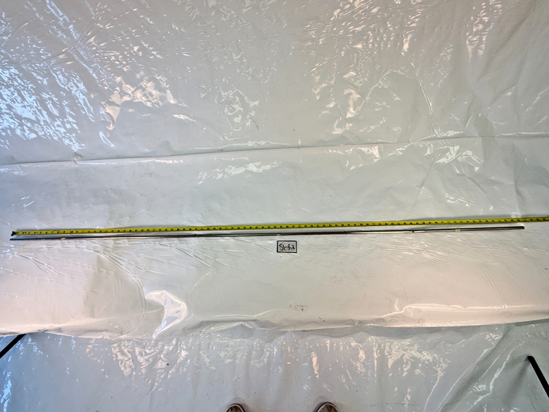 OEM 1960 IMPALA CONVERTIBLE 2 DOOR Quarter PAINT DIVIDER TRIM MOULDING LH S1-52