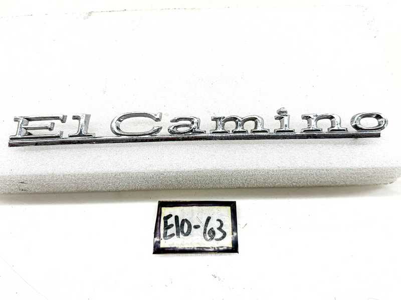 Vintage 1967 1968 1969 CHEVY EL CAMINO SCRIPT EMBLEM GM 3899528 E10-63