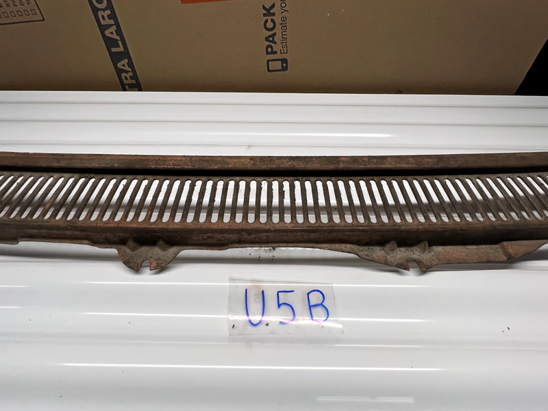 OEM 1960 Chevy Impala Windshield Wiper Cowl Vent Grill Panel Belair U5B-9